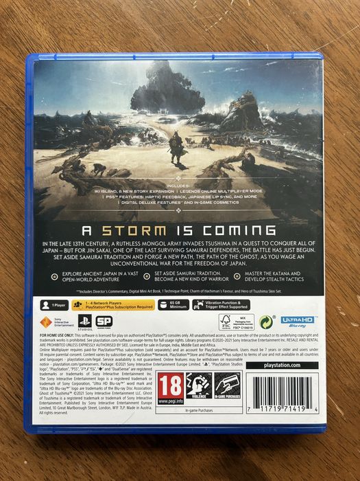 Ghost of Tsushima directors cut PS5 gra playstation 5