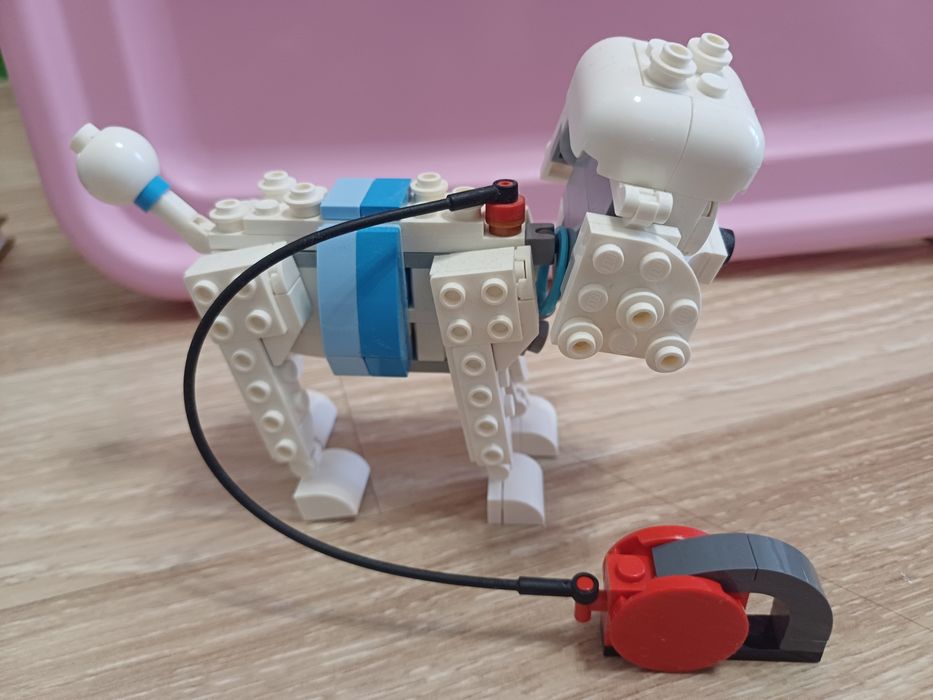 Lego creator zestaw klocków piesek Lego 3w1 urocze psy, pieski, króliczek