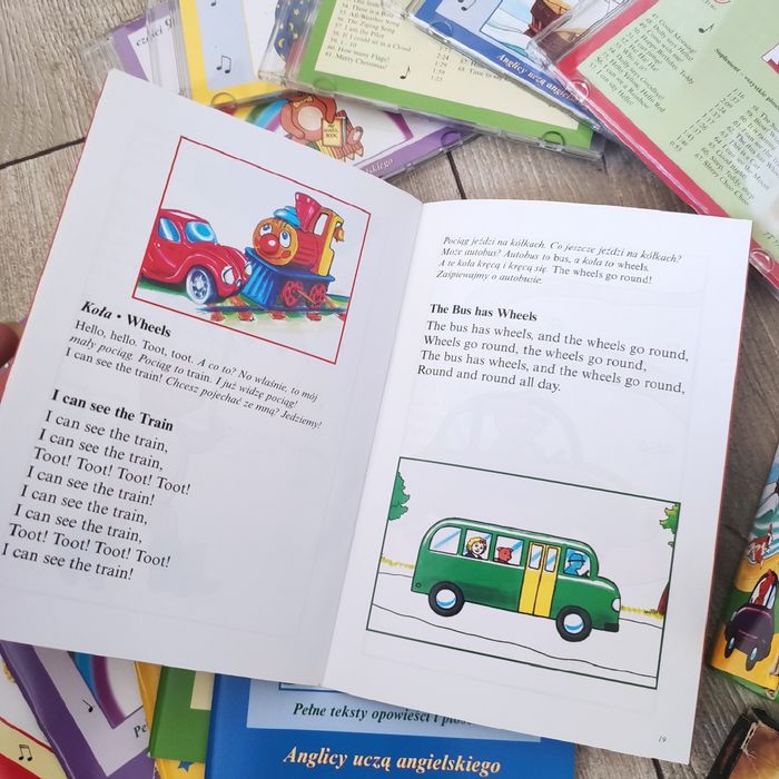 Angielski dla dzieci, Cars, puzzle