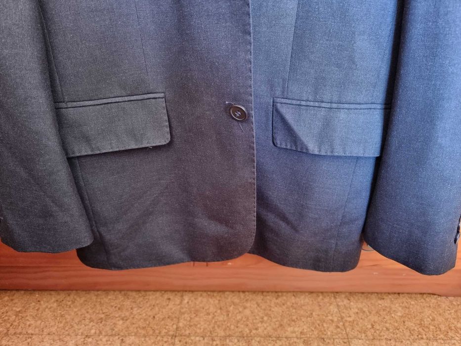 Blazer cinzento escuro Under Blue, tamanho 50