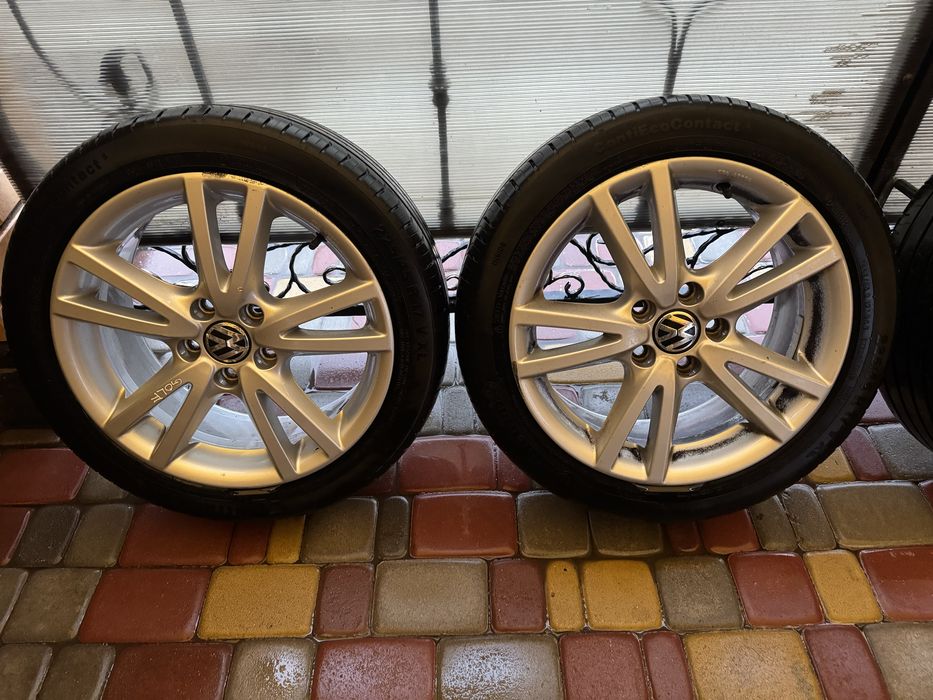 Колеса VW R17 5х112 літо: 300 $ - Колеса в зборі Житомир на Olx