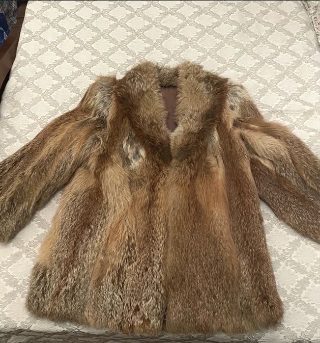 Casaco pele de raposa tamanho L