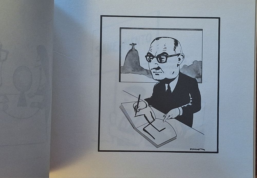 Livro desenhos satíricos políticos 1974