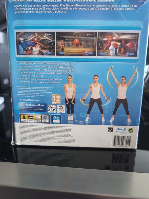 Playstation Move Original 3 comandos caixa os eye e jogo