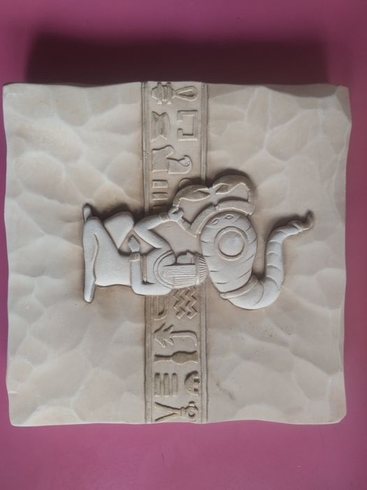 Znak zodiaku płaskorzeźba gipsowe RYBY, SKORPION