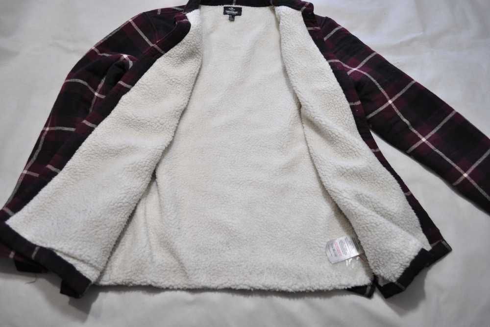 THREADBARE L zimowa męska koszula na misiu gruba workwear r4v  TOCSAM