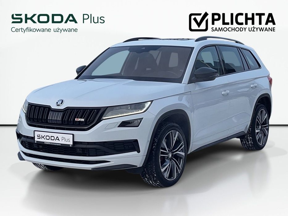 Skoda Kodiaq 2,0 Bi-TDI 240KM RS 4x4 Canton FullLED Virtual ACC Kamery ASO FV23%