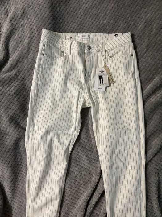 Штани Mango 42(маломірять) білі