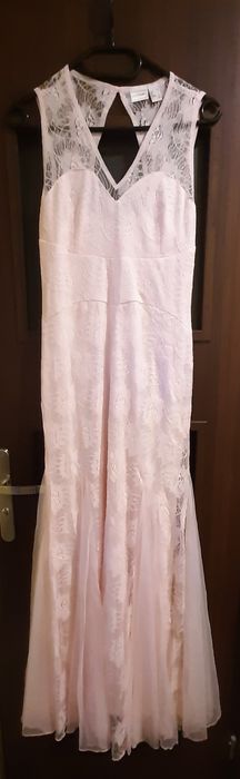 Sukienka ślubna różowa