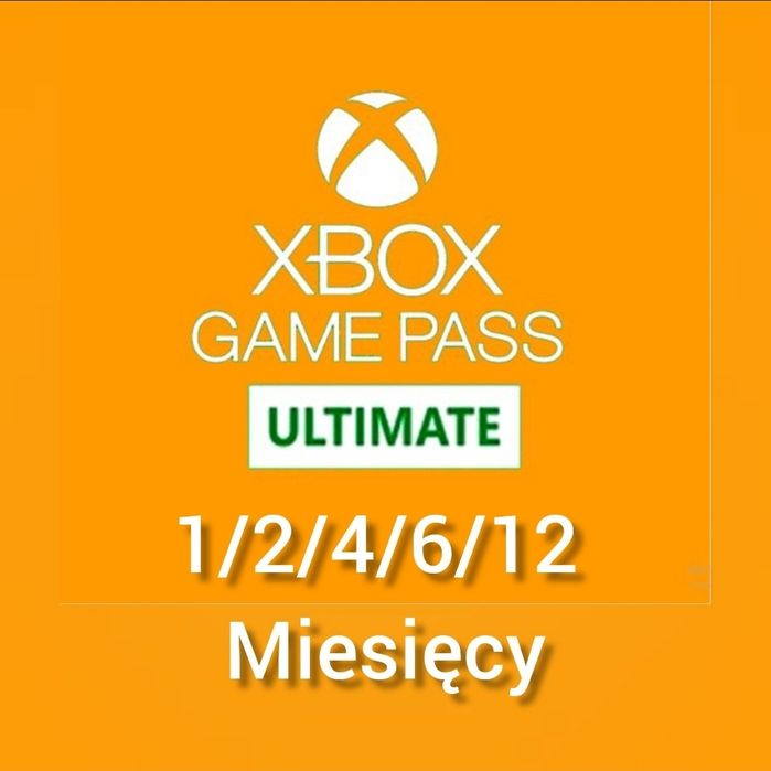 2/4/12 Miesięcy Xbox Game Pass Ultimate