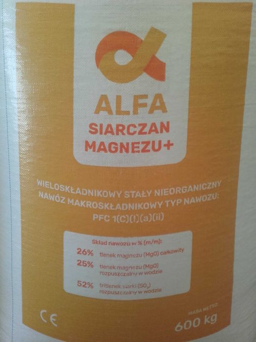 Nawóz Kizeryt siarczan magnezu Alfa 26-52 BB