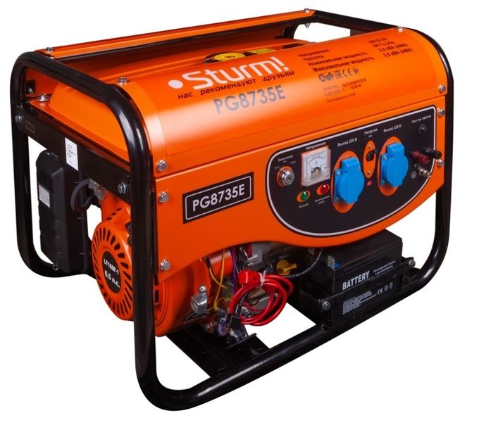 Генератор  Sturm PG8735E