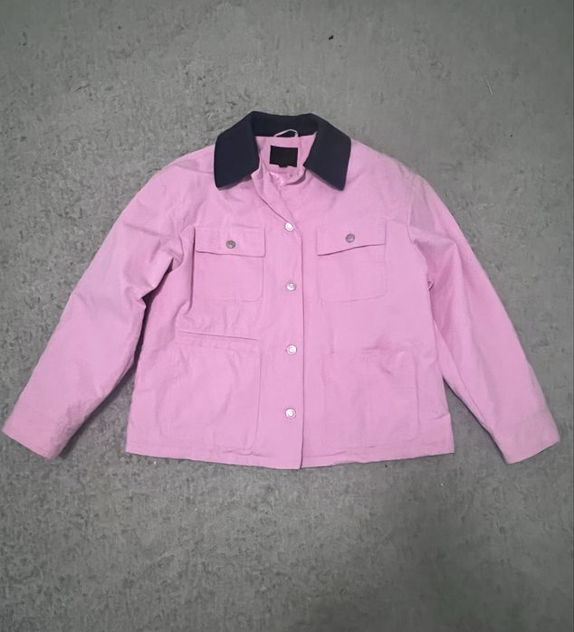 Куртка Zara рожева oversize M-L весна осінь jacket Zara workwear