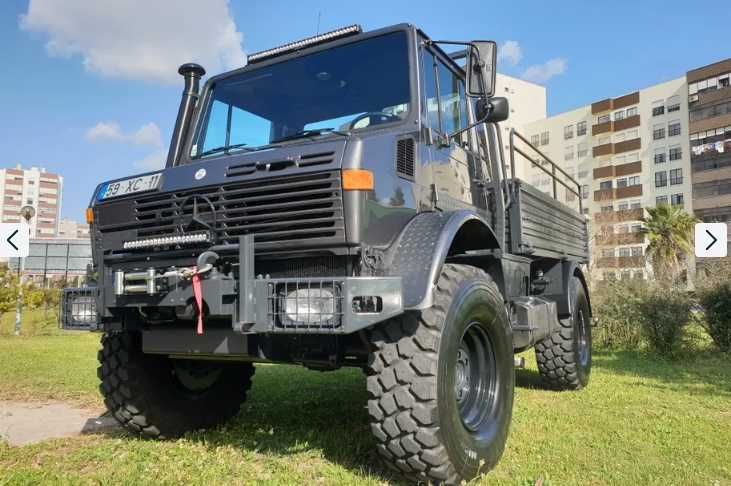 Unimog U1300 em estado excecional, com várias melhorias