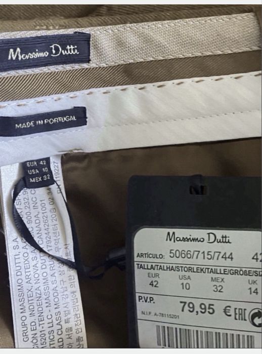 Костюм піджак брюки Massimo Dutti оригінал