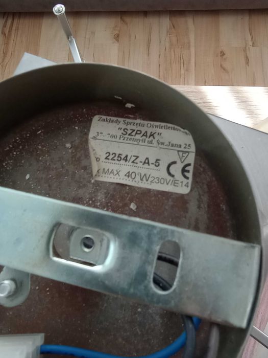 Lampa wisząca 5 ramienna