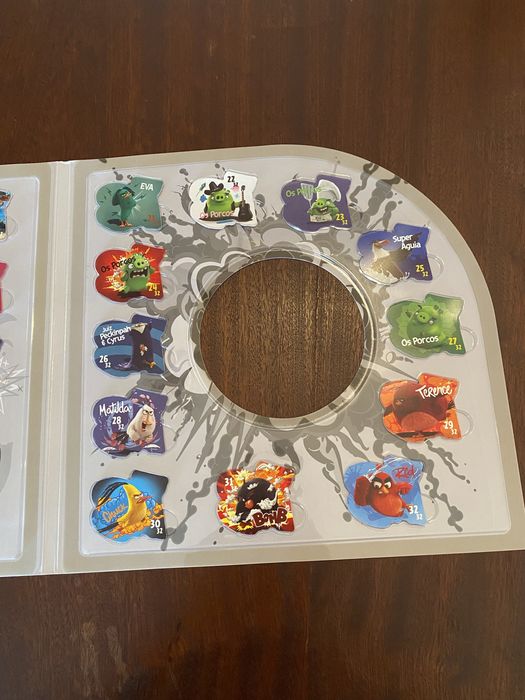 Album completo discos voadores AngryBirds