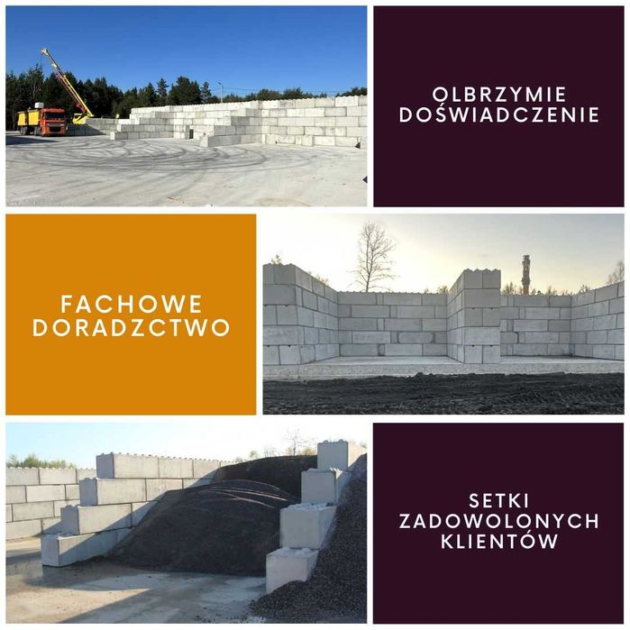 Bloki Betonowe - Certyfikat ognioodporności - REI240