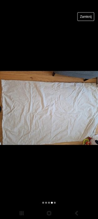 Narzuta do łóżeczka handmade 120x60