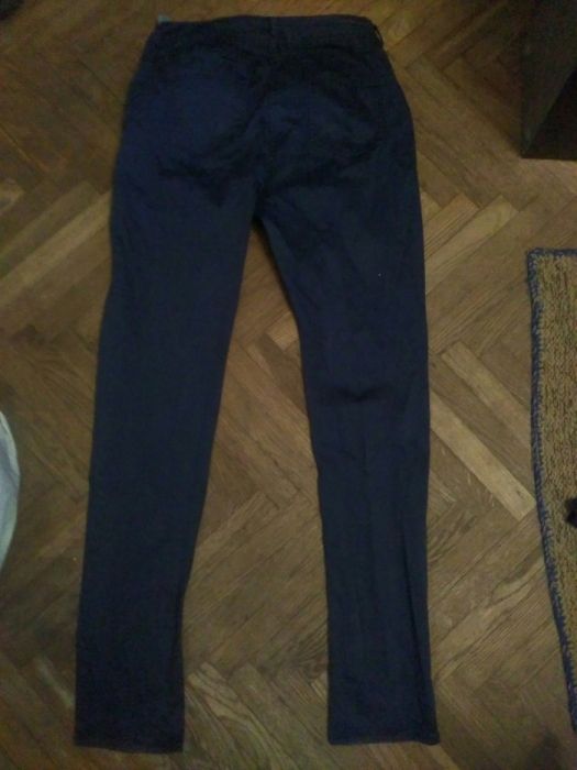 Джинсы брюки зауженные прямые мужские armani XS-M чоловічі малий р-р
