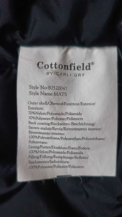 Elegancki płaszcz męski COTTONFIELD