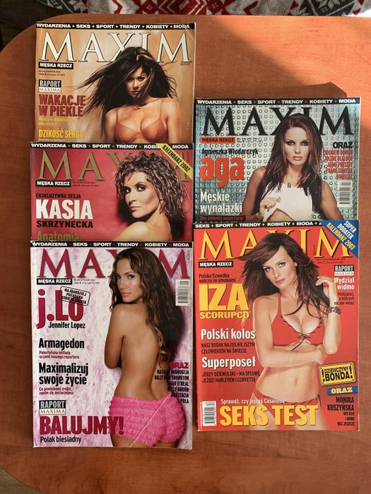 Sprzedam czasopisma MAXIM