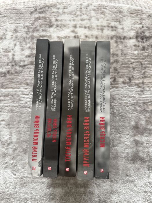 Книги Хроніки подій Перший пятий місяць війни В. Зеленський