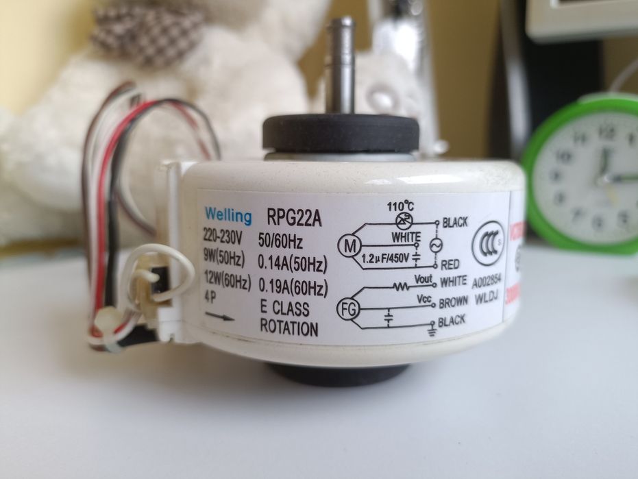 Двигатель внутреннего блока RPG22A для кондиционера Haier