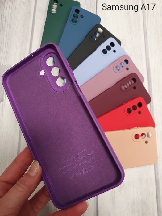 Накладка Силікон Бампер Чохол Самсунг А17 Samsung A17
