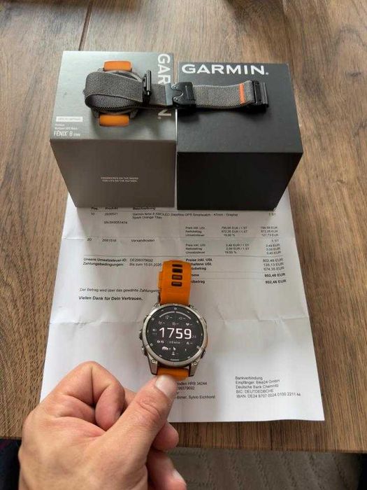 Garmin Fenix ​​​​8 AMOLED Sapphire 47 mm
