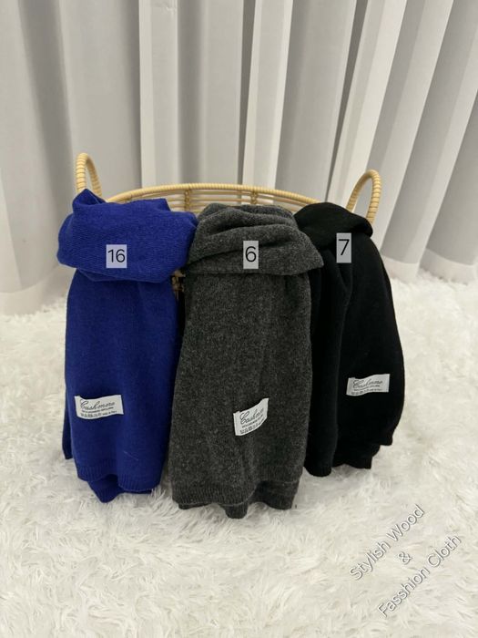 Premium ! Szal : 50 % kaszmir 50 % wełna