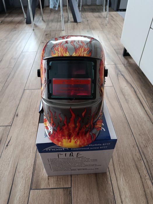 Przyłbica spawalnicza  firmy Most "fire"