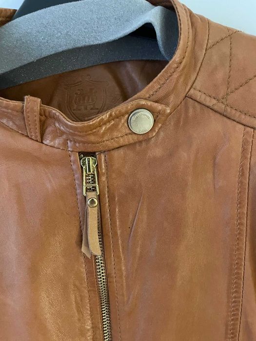 Casaco Massimo Dutti em pele