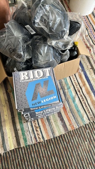 Vendo Material de Paint ball Novo