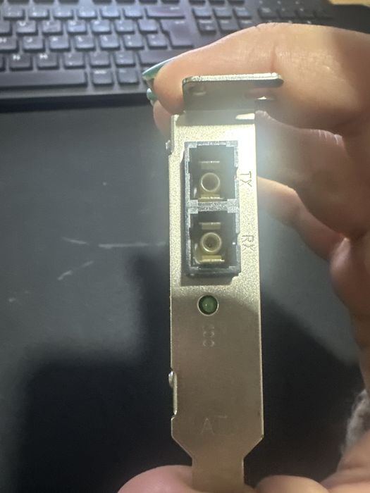 AT- 2711FX Controladora PCIex Fast Ethernet Fiber