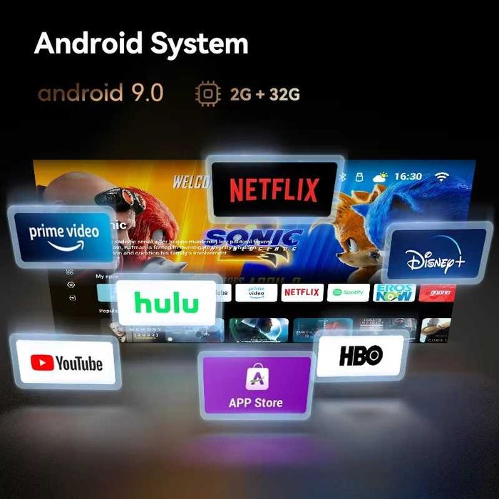 ‼️ Проектор Xiaomi Wanbo DaVinci 1 (Global) + ЭКРАНИ 72-133" дюймов