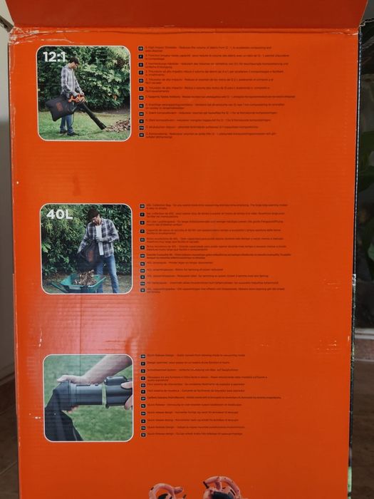 Black & Decker 3 em 1 Blower Vac – 2600W