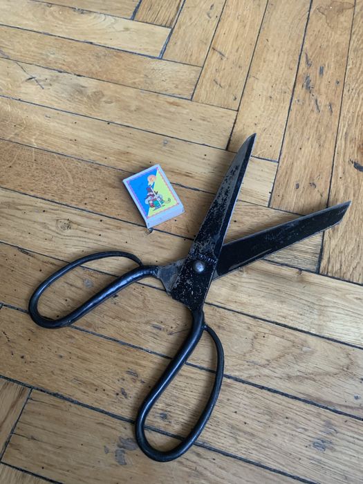 Великі металеві ножиці