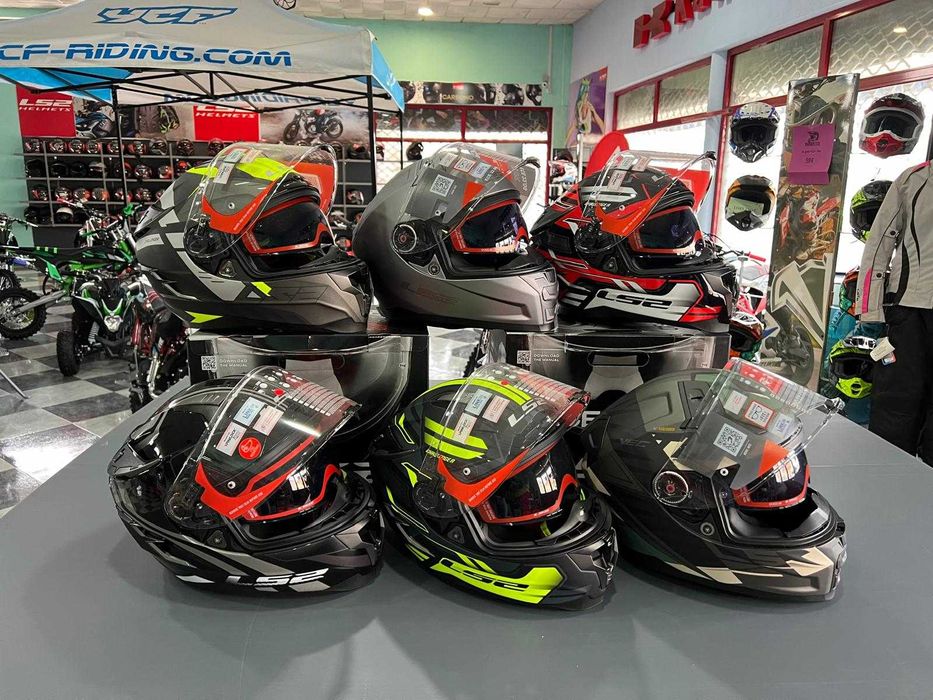 Capacete Integral LS2 FF327 Challenger e FF811 - Promoção