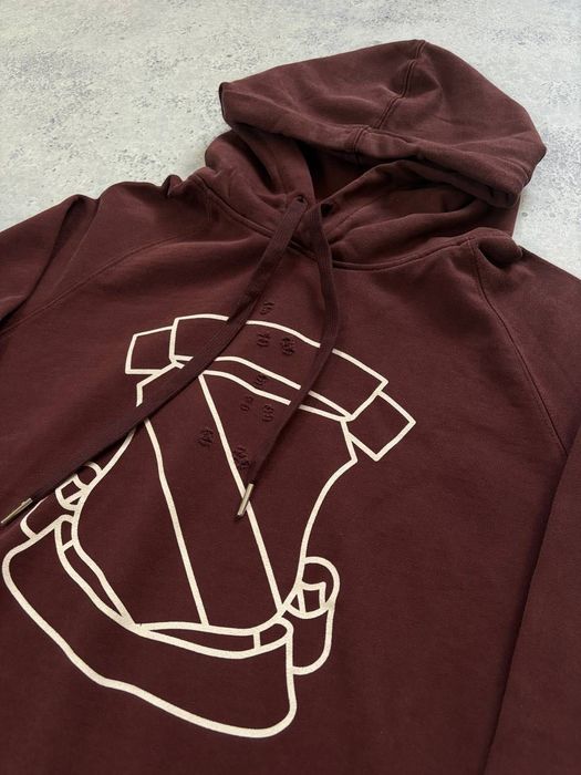 Худі Number (N)ine Brown Shield Hoodie коричневе S M L
