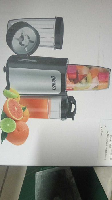 Liquidificador Ganiza Profissional (Novo) + 3 Copos (700ml + 2x 500ml)