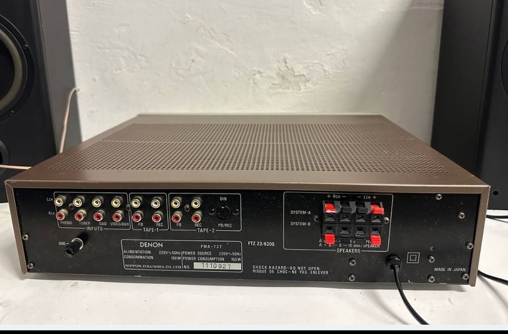Wzmacniacz stereo Denon PMA -737, 2*65 Watt,
