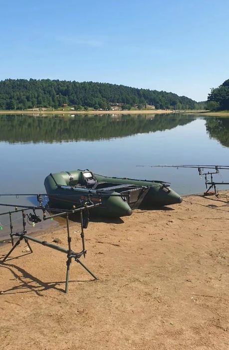 Ponton wędkarski Kolibri 330 silnik + Echosonda