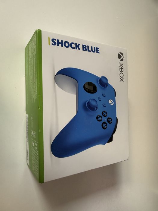 Xbox Pad Controller - Shock Blue - nowy
