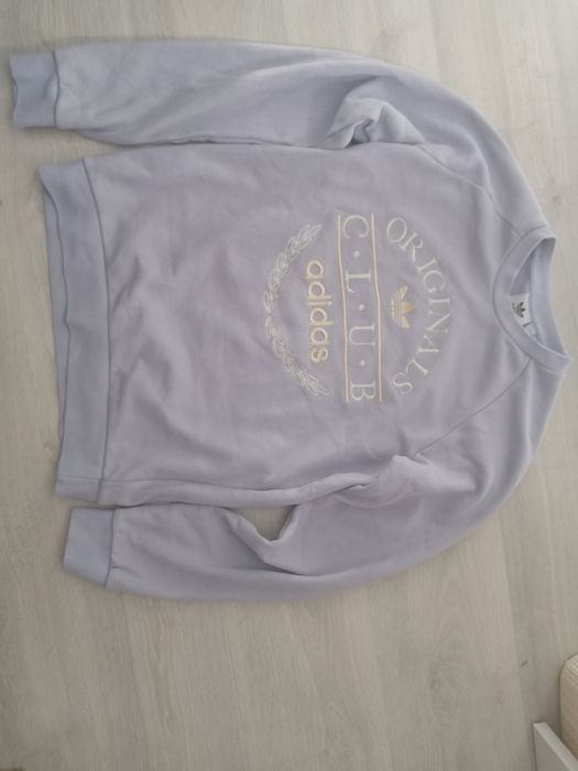 Fioletowa bluza adidas
