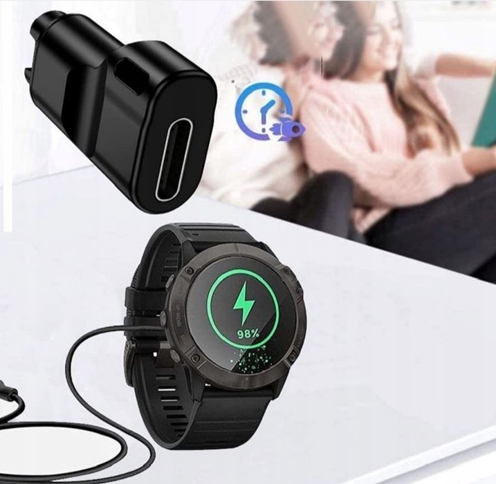 Adapter Przejściówka USB C Do Garmin USB C Fenix