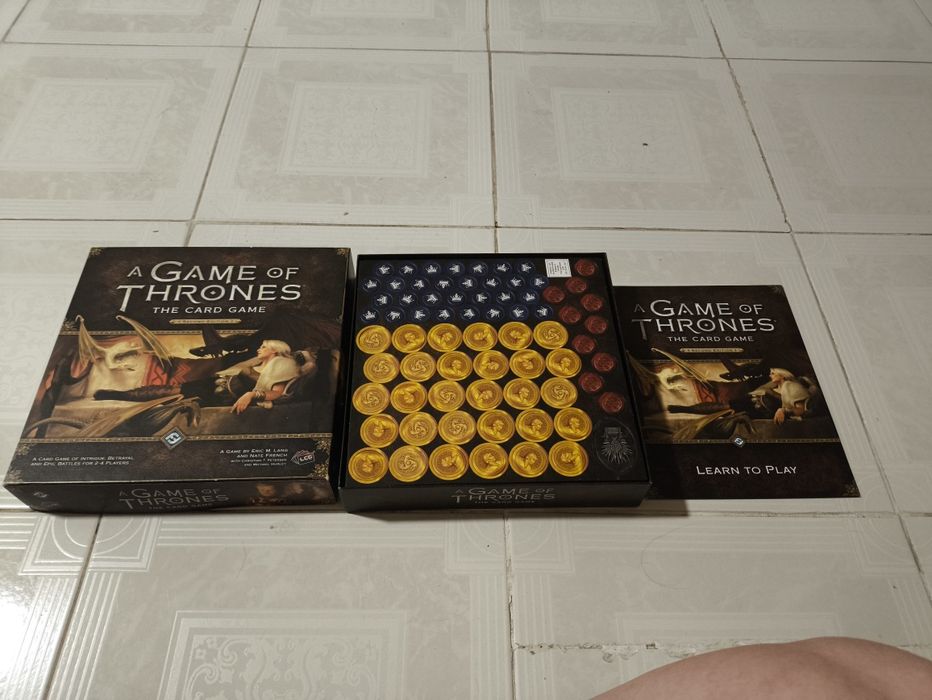Jogo de cartas "A Game of Thrones - The Card Game"