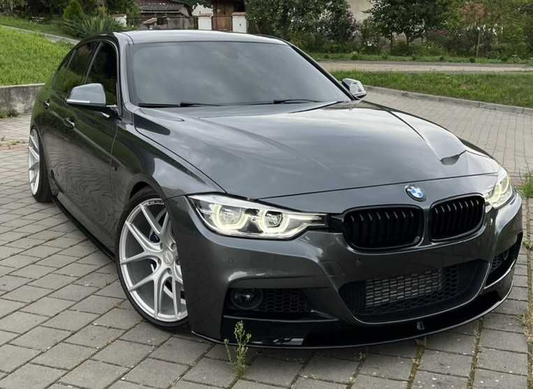 губа бампера F30 бмв накладка на бампер bmw BMW 3 дифузор ф30 м пакет