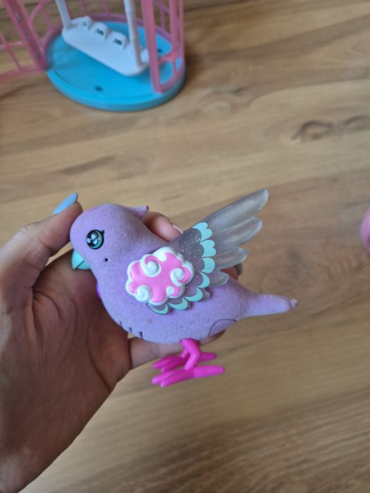 Ptak śpiewający w klatce Little Live pets