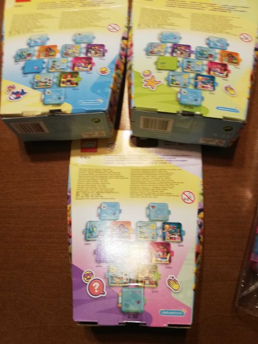 Lego Friends kostki 41410, 41411, 41412, 41413, 41414